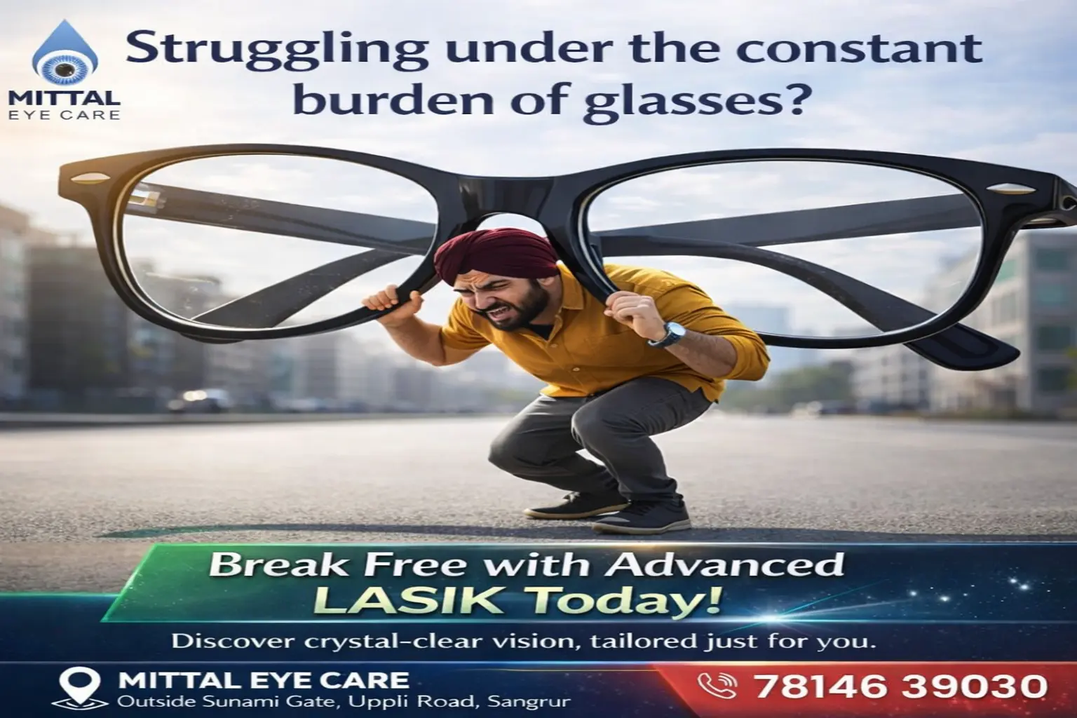 How LASIK Surgery Can Help You Get Freedom from Glasses